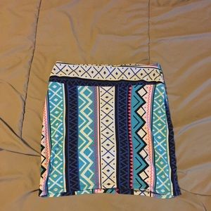 Aztec skirt